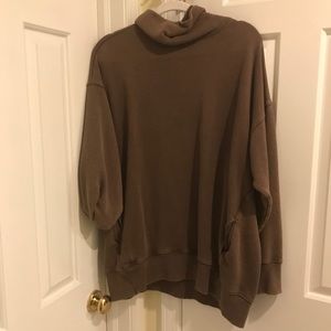 Aerie oversized turtleneck sweatshirt
